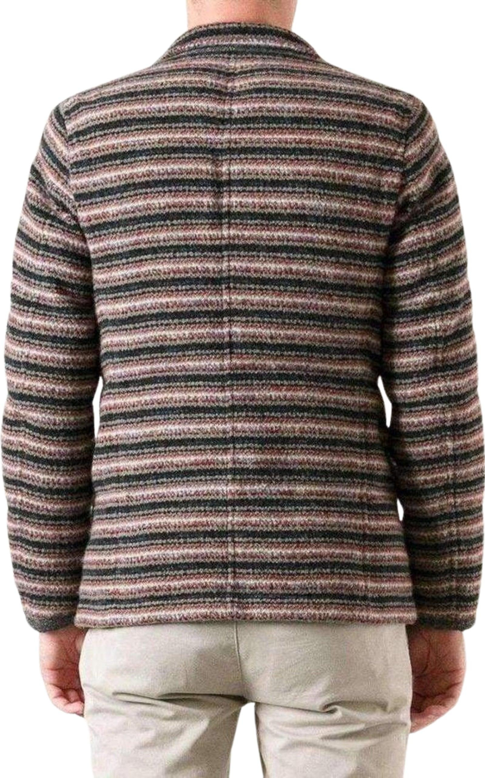 Duvetica Padded Multi Colored Button Up Jacket - 4