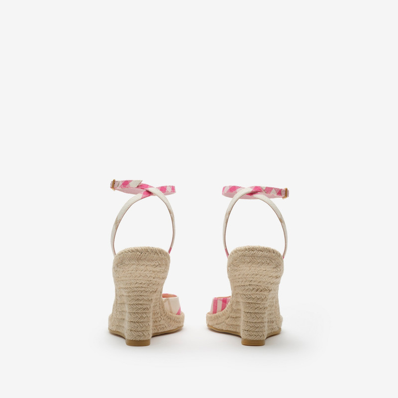 Check Mews Espadrille Pumps​ 3