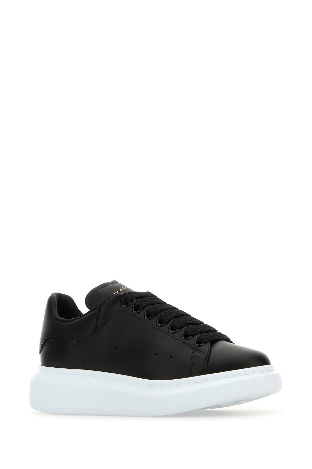 Black leather sneakers - 2