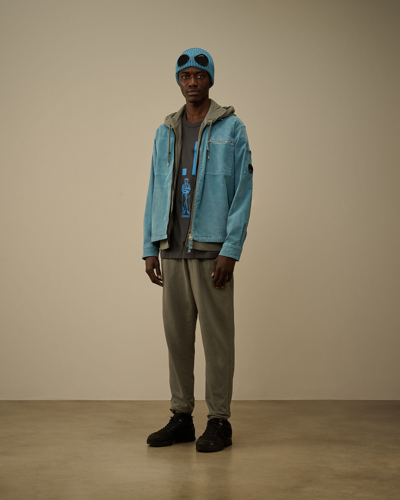 C.P. Company Light Fleece Hooded Full Zip Sweatshirt outlook