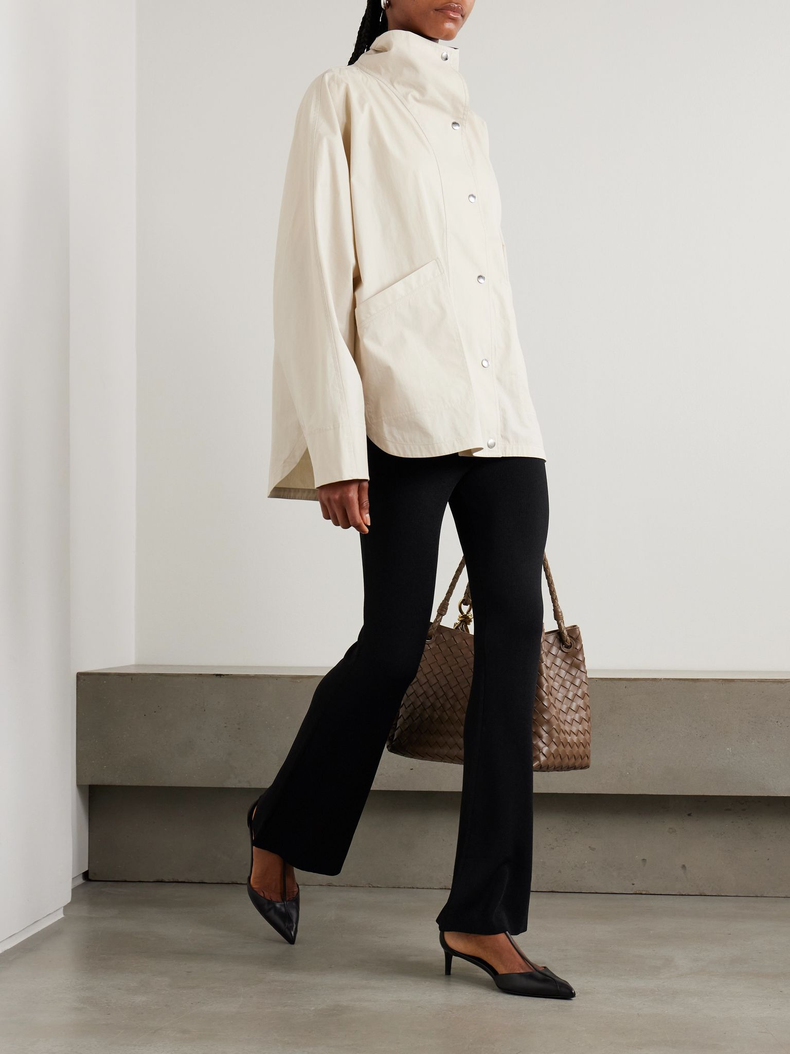 Florie knitted flared pants Black - 2