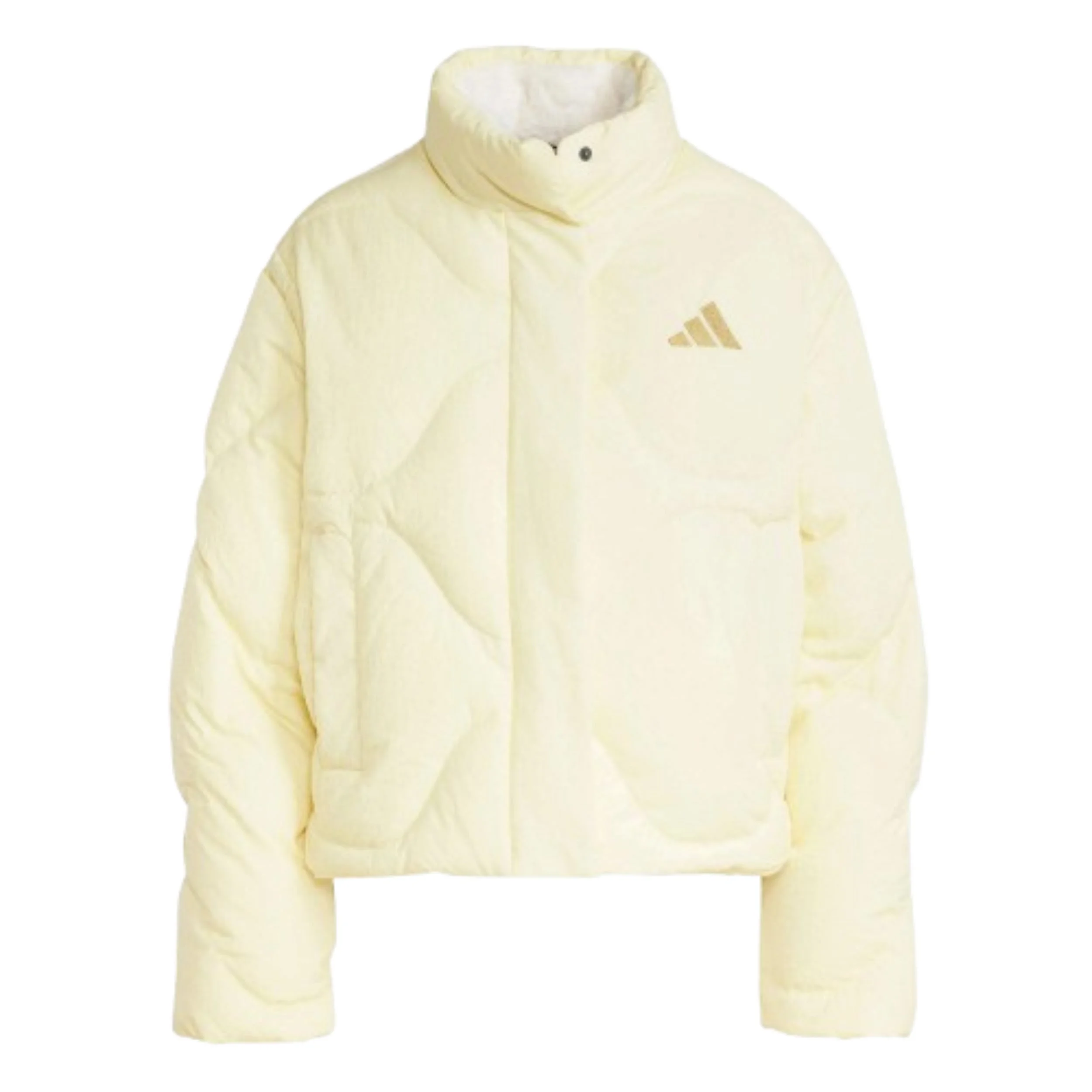 (WMNS) adidas Lightweight Down Jacket 'Yellow' JG5946 - 1