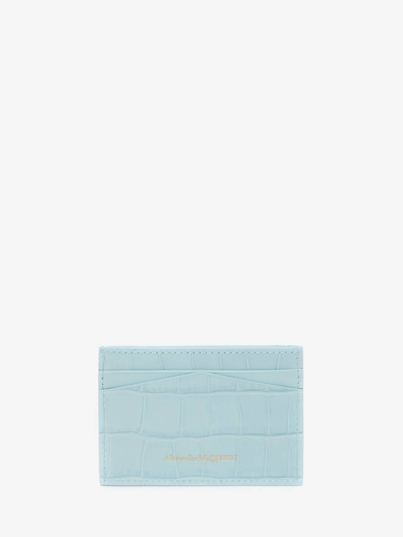 Skull Card Holder in Light Blue - 3