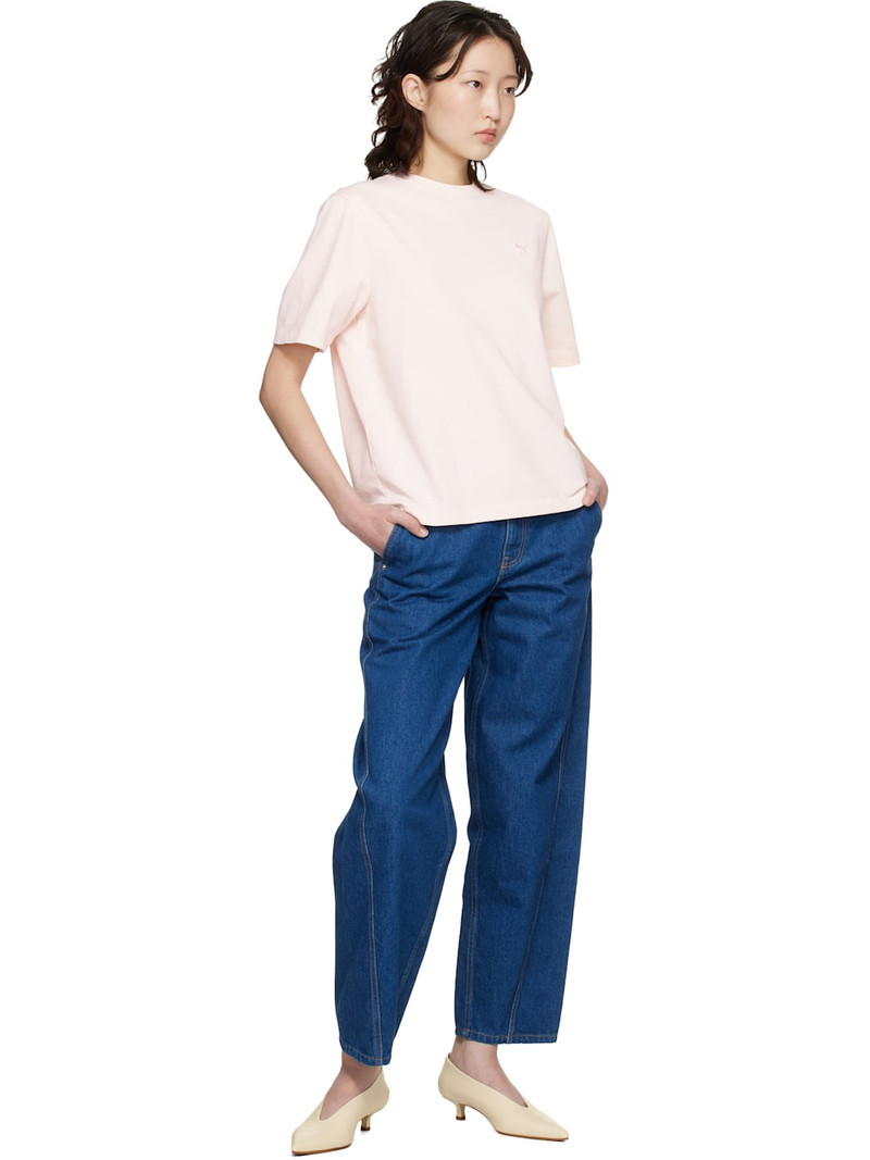 Maison Kitsuné Pink Baby Fox Comfort T-shirt outlook