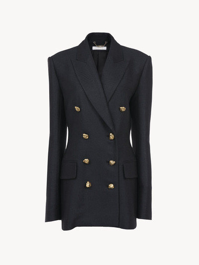 Chloé LONG DOUBLE-BREASTED JACKET outlook