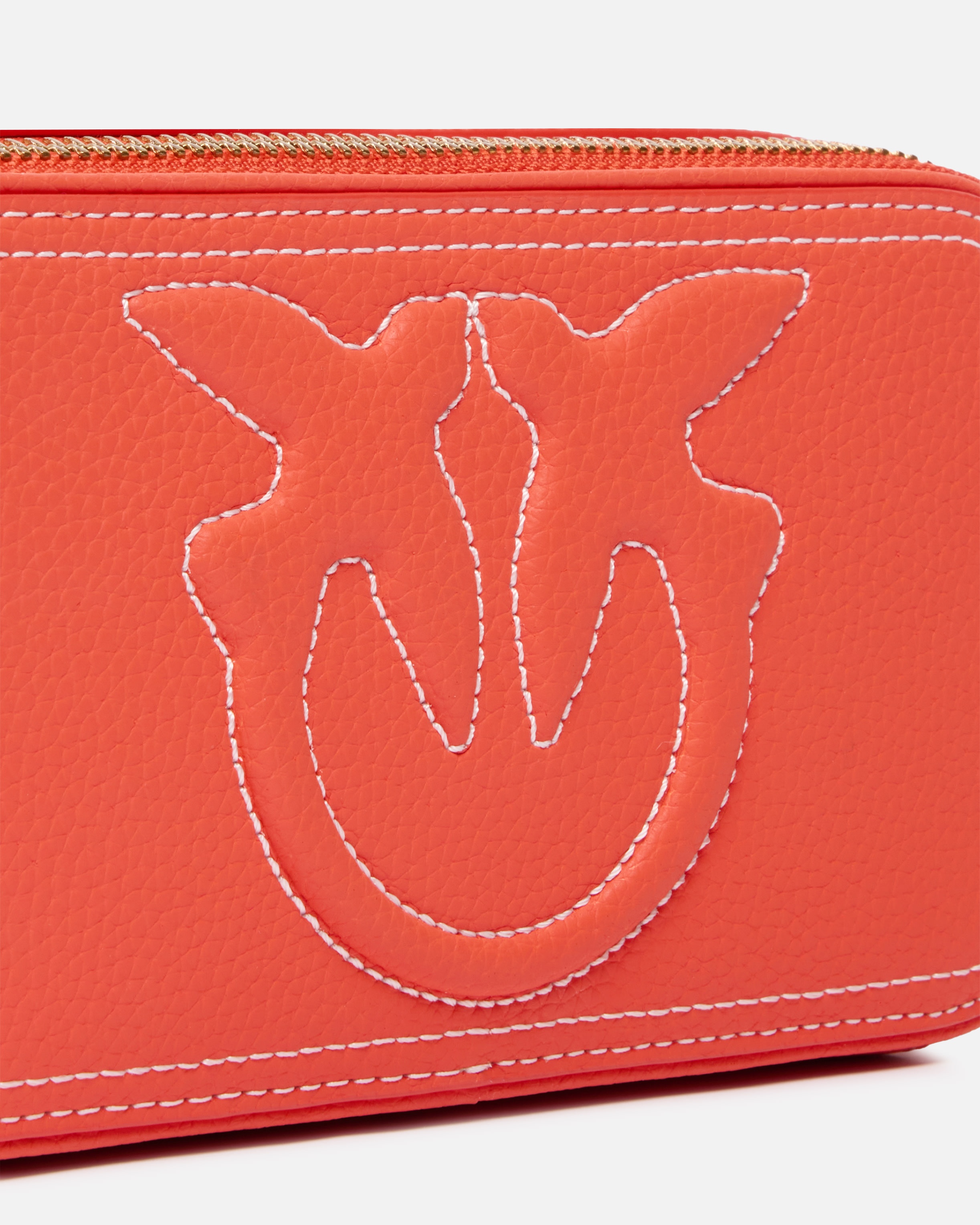 SMALL CROSSBODY BAG WITH RAISED LOVE BIRDS LOGO - 3