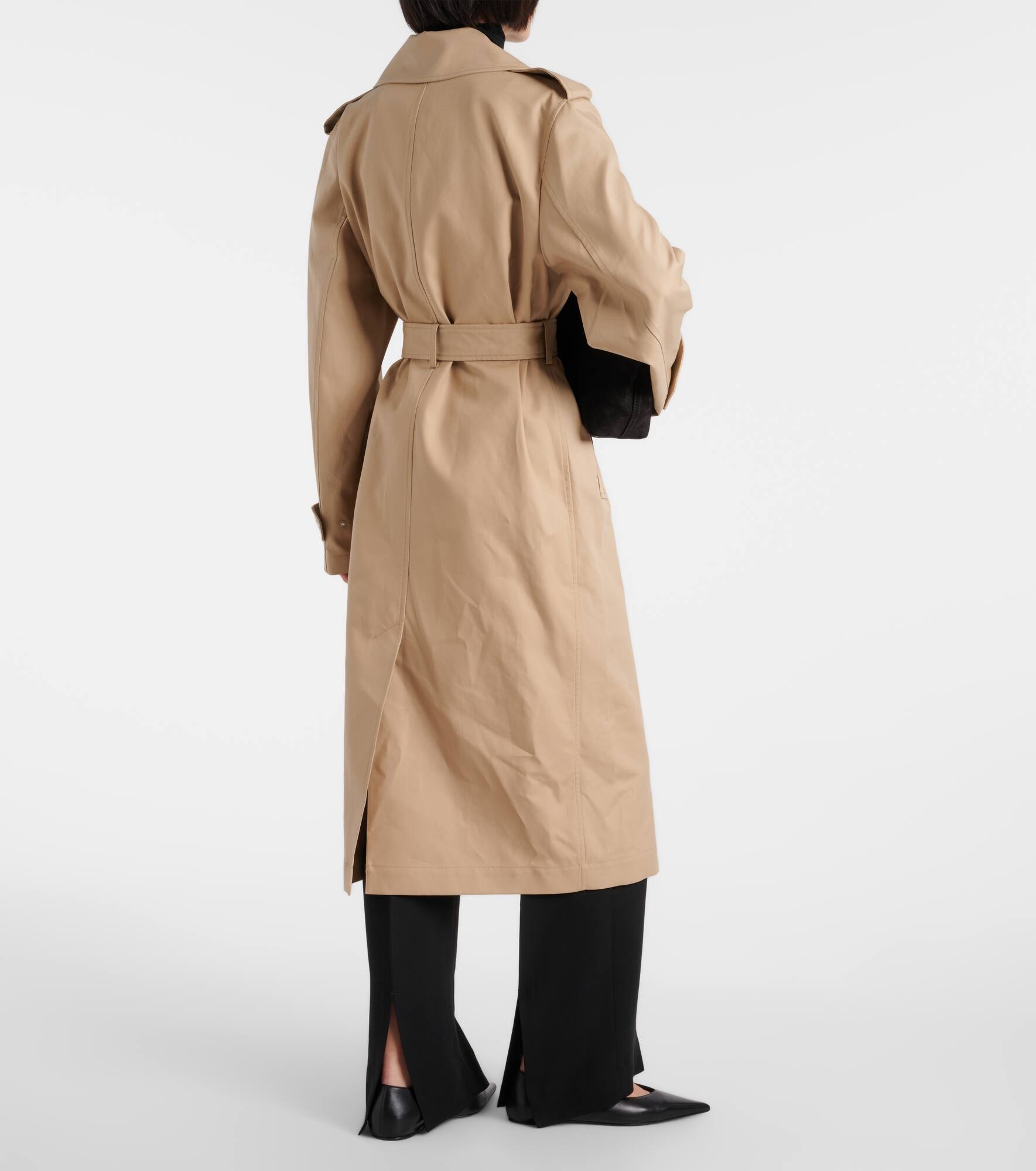 Cotton trench coat - 3