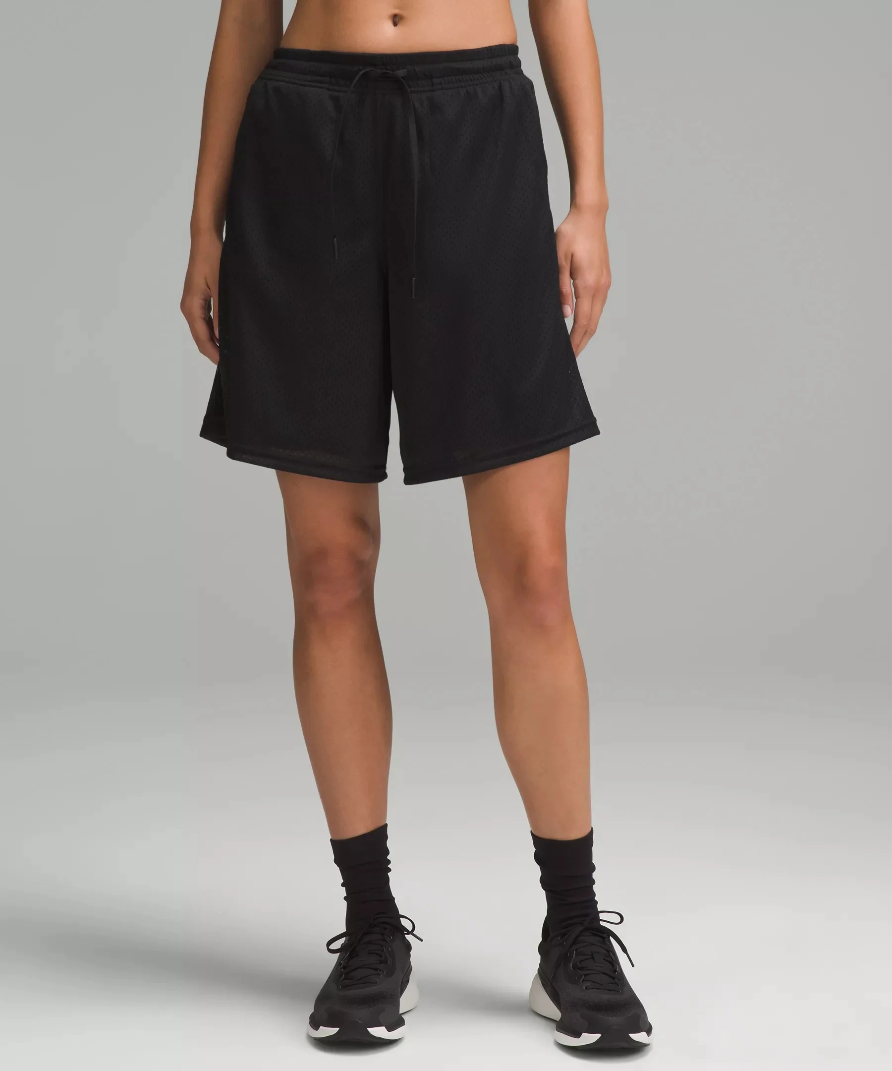 Relaxed-Fit Mesh Training Short 8" - 1