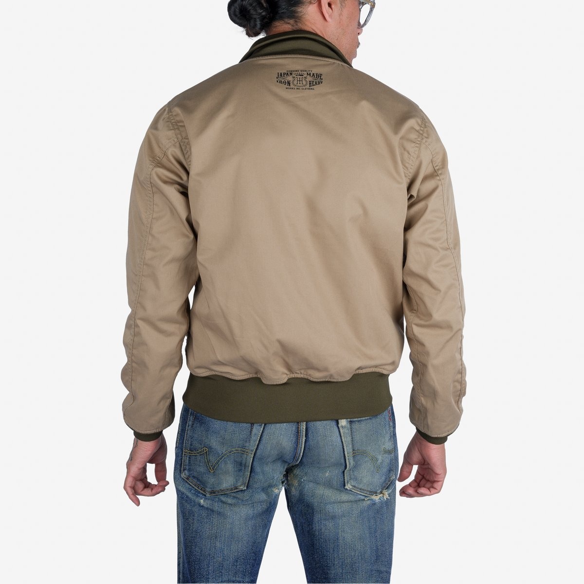 IHJ-130-OLV-NP Reversible Tanker Jacket - Olive - 13