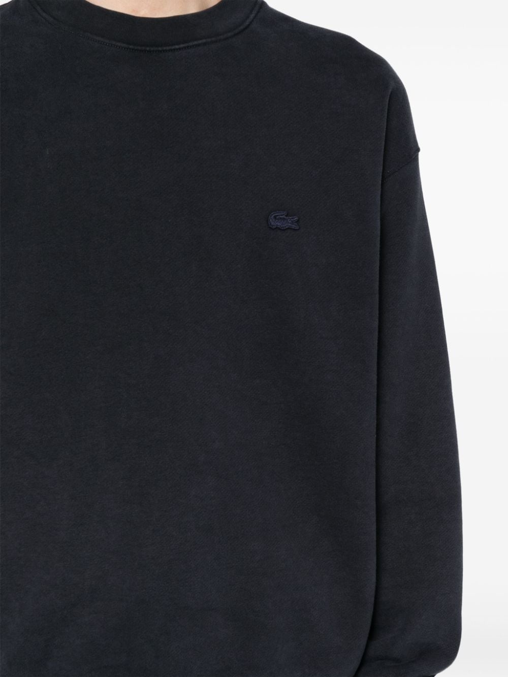 logo-patched sweatshirt - 6