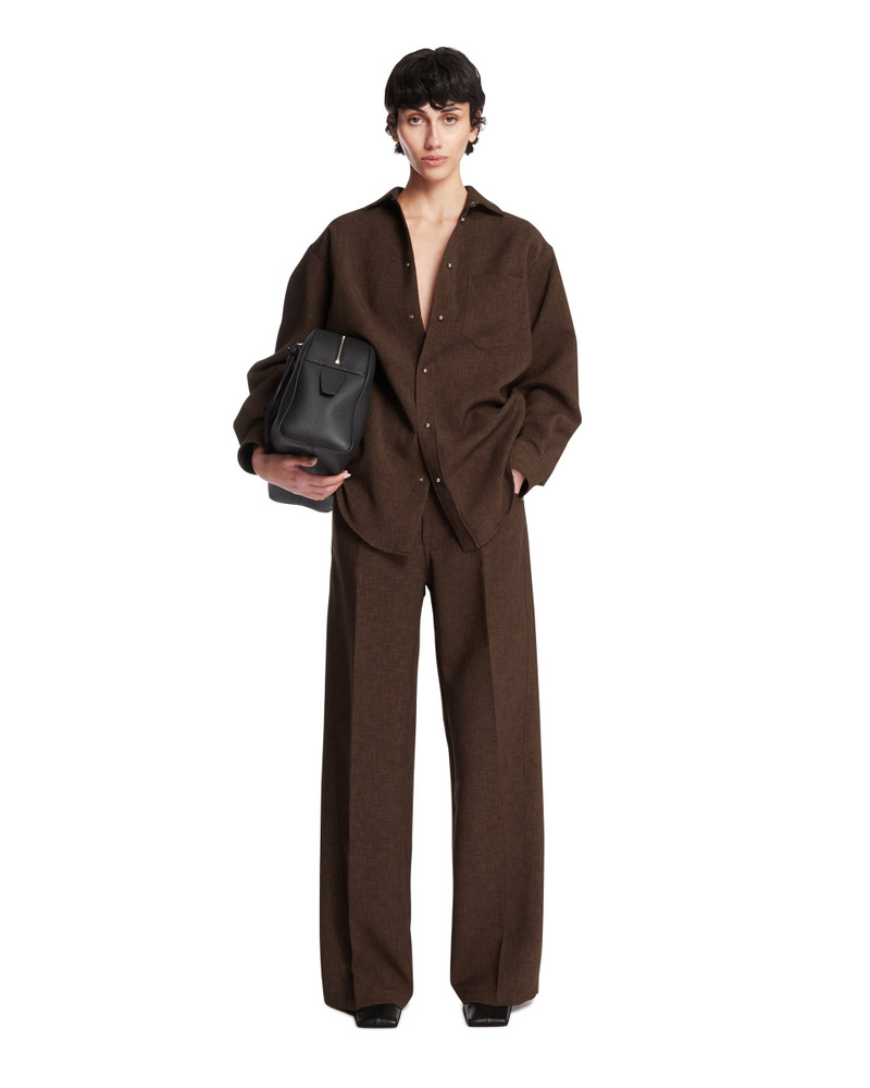 DARKPARK Gray Iris Drawstring Pants outlook