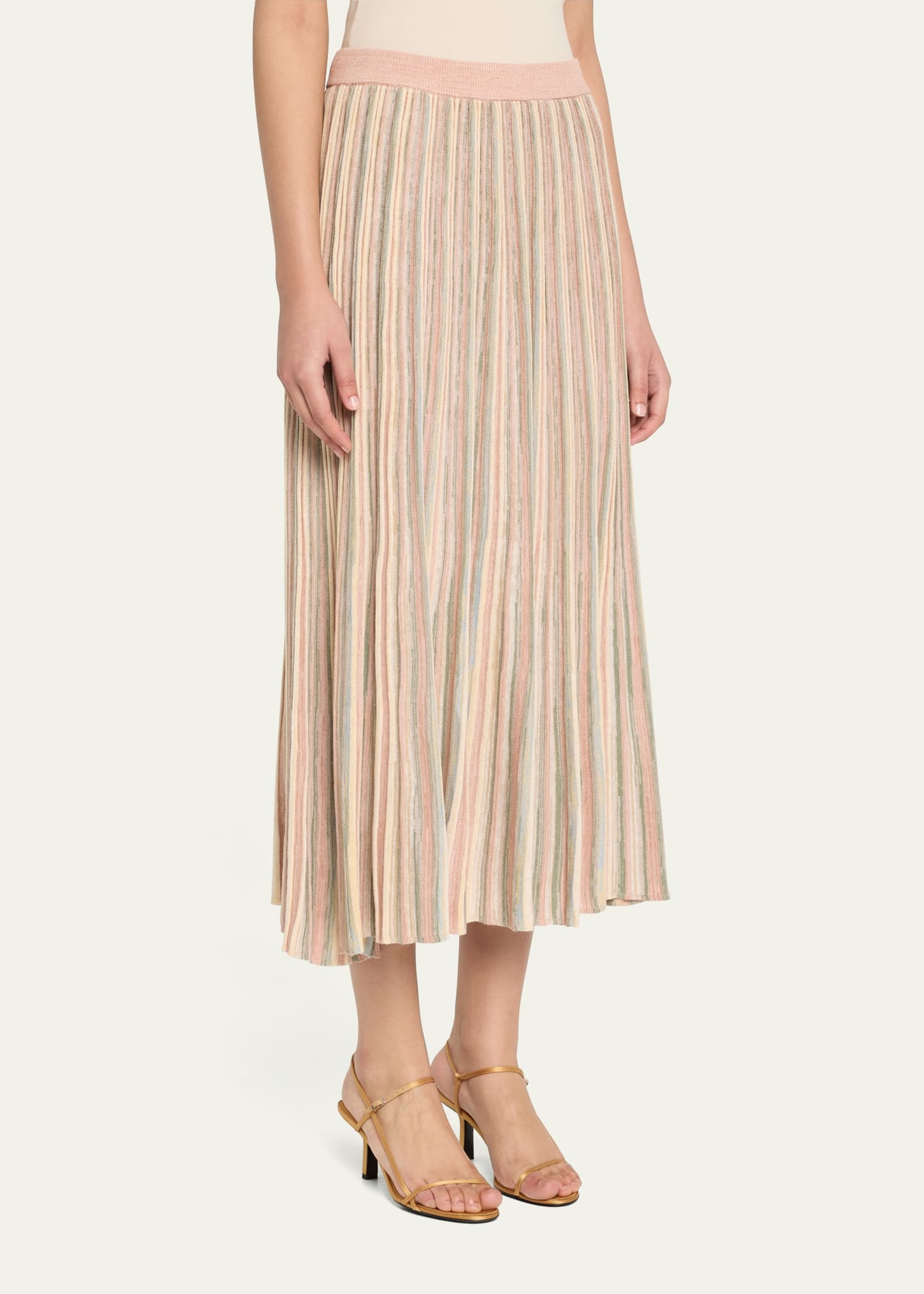 Illuminate Mouline Maxi Skirt - 4