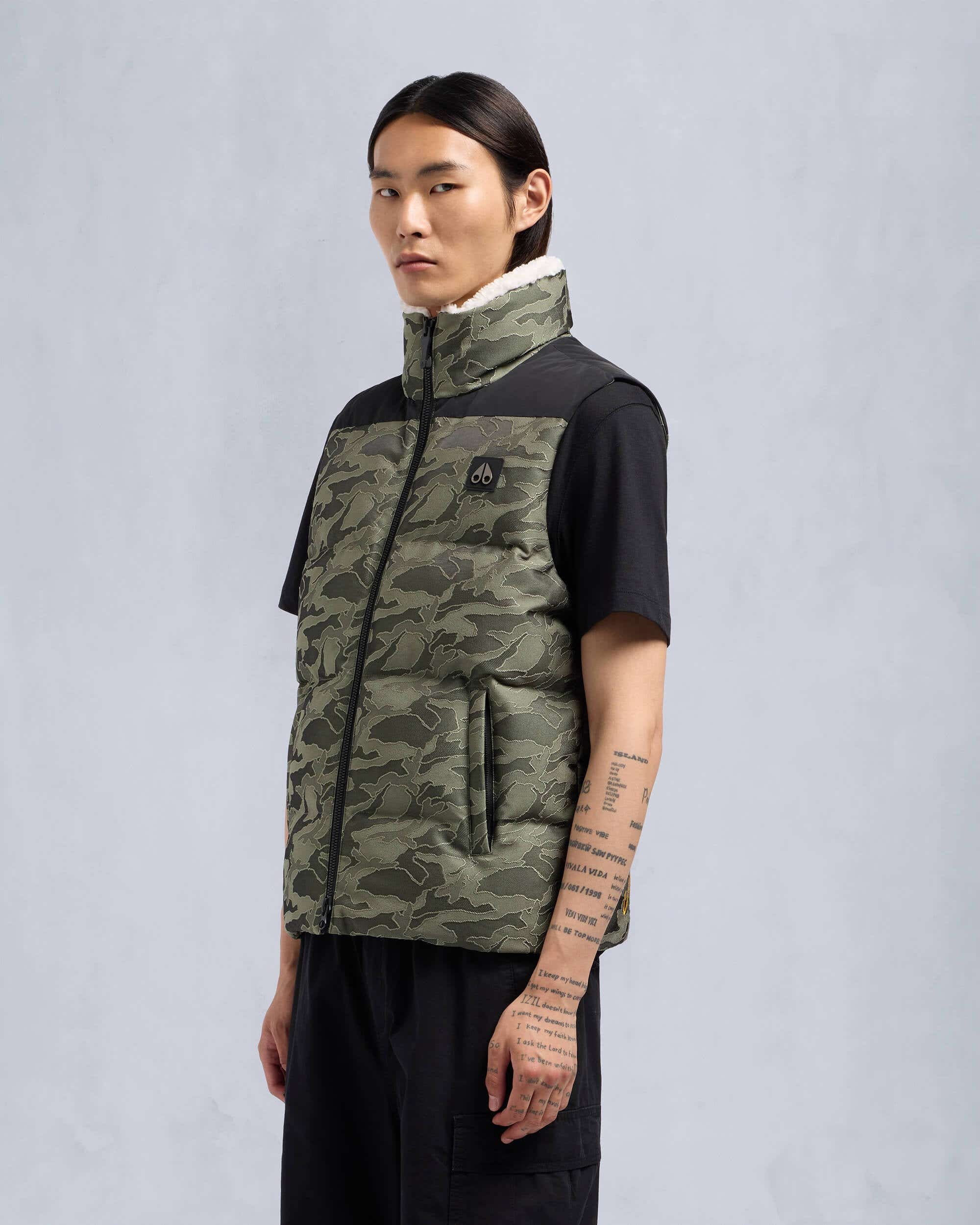 KINGS CAMO DOWN PUFFER VEST - 3