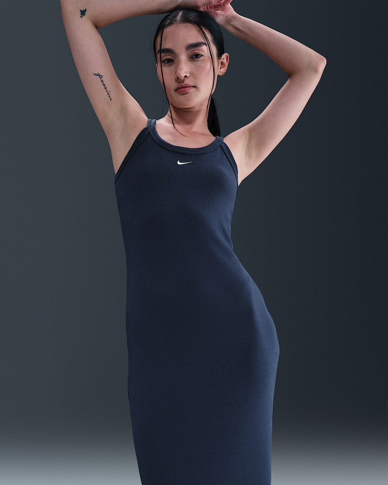 Nike Nike Sportswear Chill Knit Women's Tight Mini-Rib Tank Dress outlook