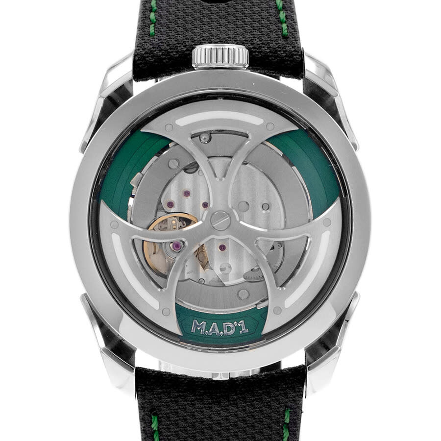 Mb&F - Pre-owned MB&F Mad Editions Automatic Green Dial Men's Watch M.A.D.1 Green - 1
