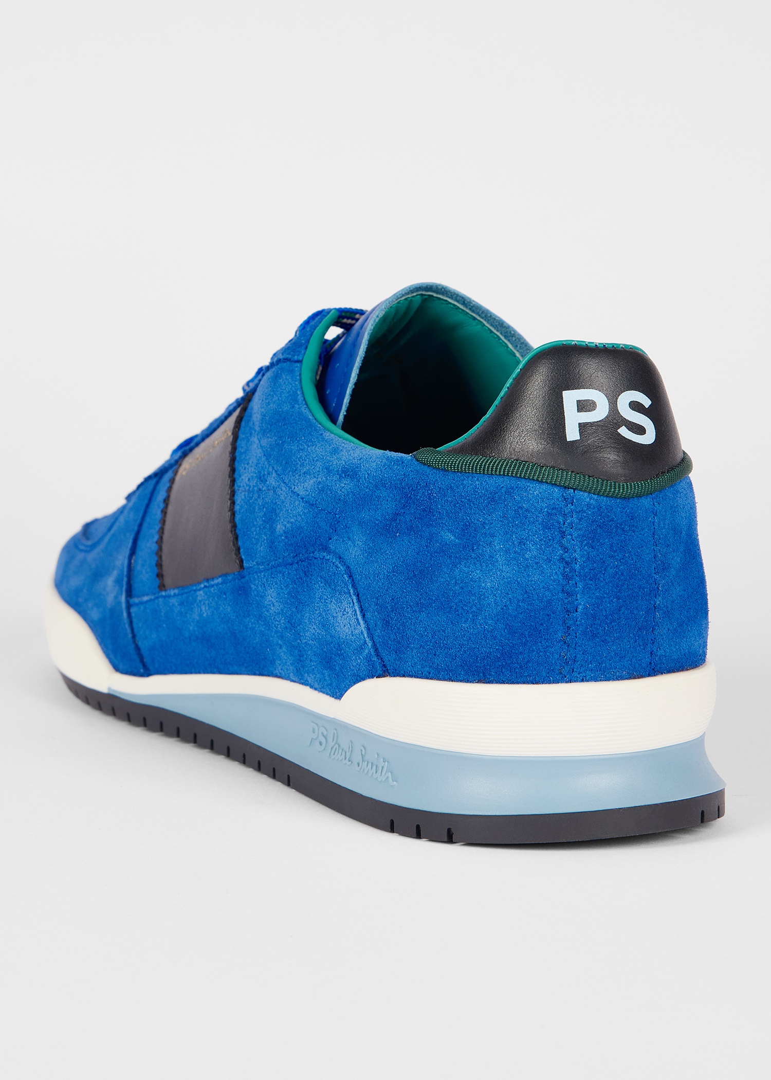 Cobalt Blue Suede 'Rye' Trainers - 3