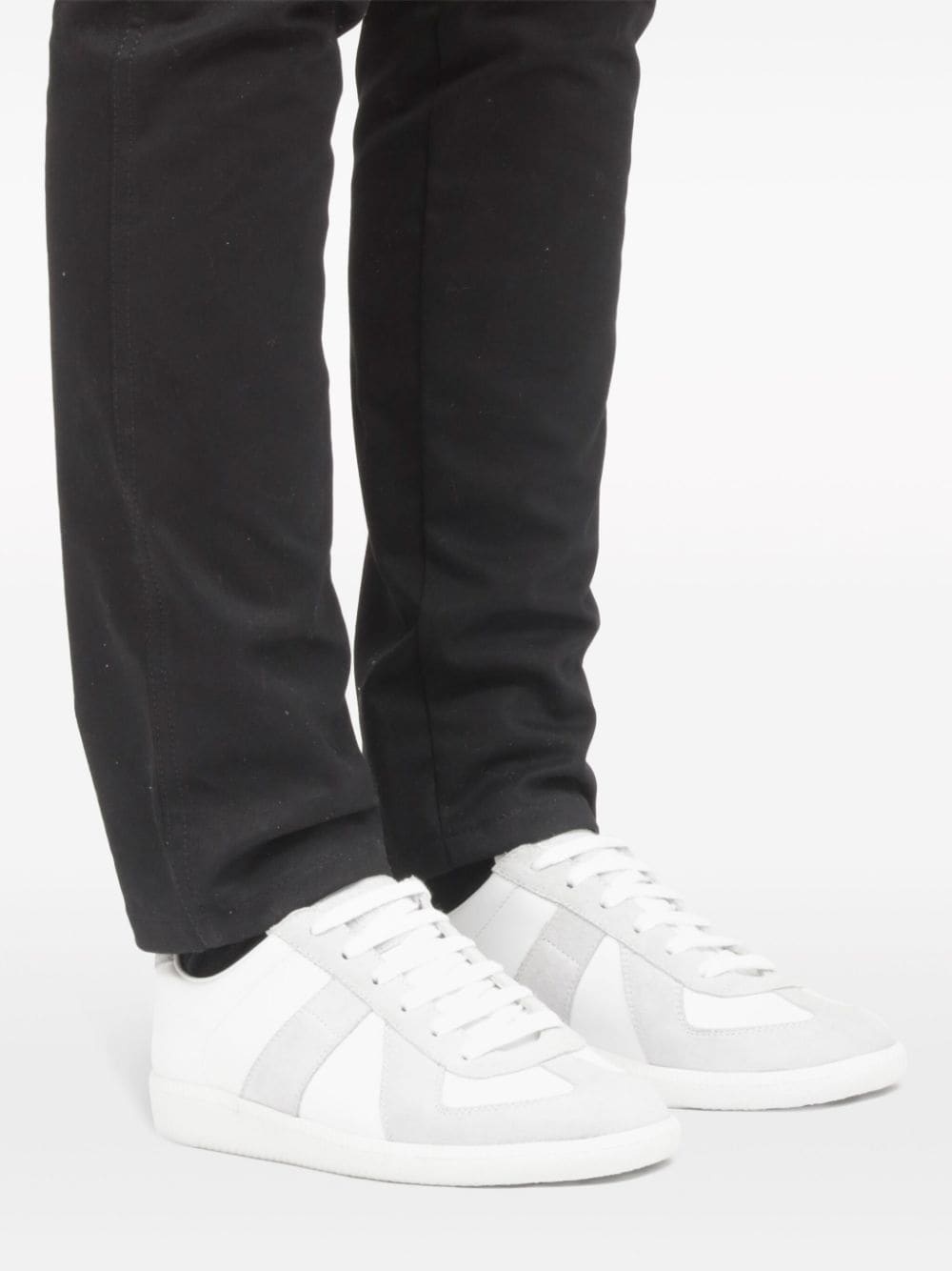 Replica leather sneakers - 6