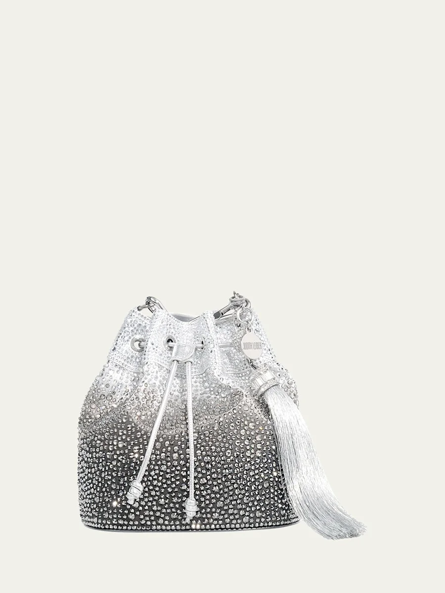Piper Gradient Crystal Bucket Bag - 1