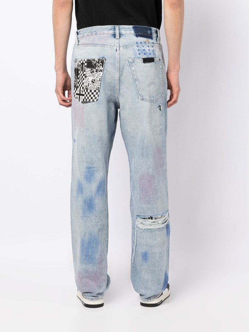 light-wash straight jeans 4