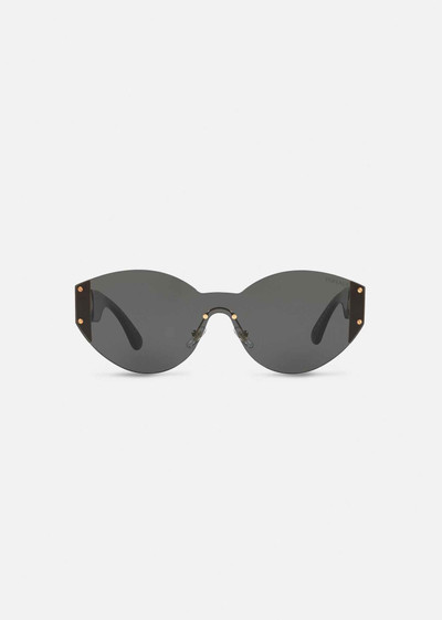 VERSACE Medusa Biggie Rimless Sunglasses outlook