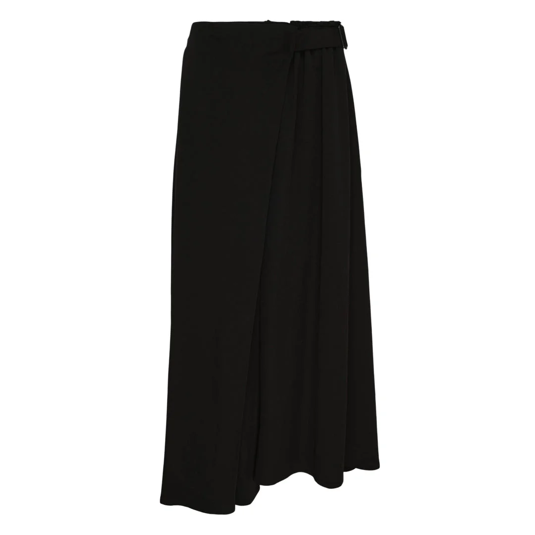 Wrap Skirt Pants - 1