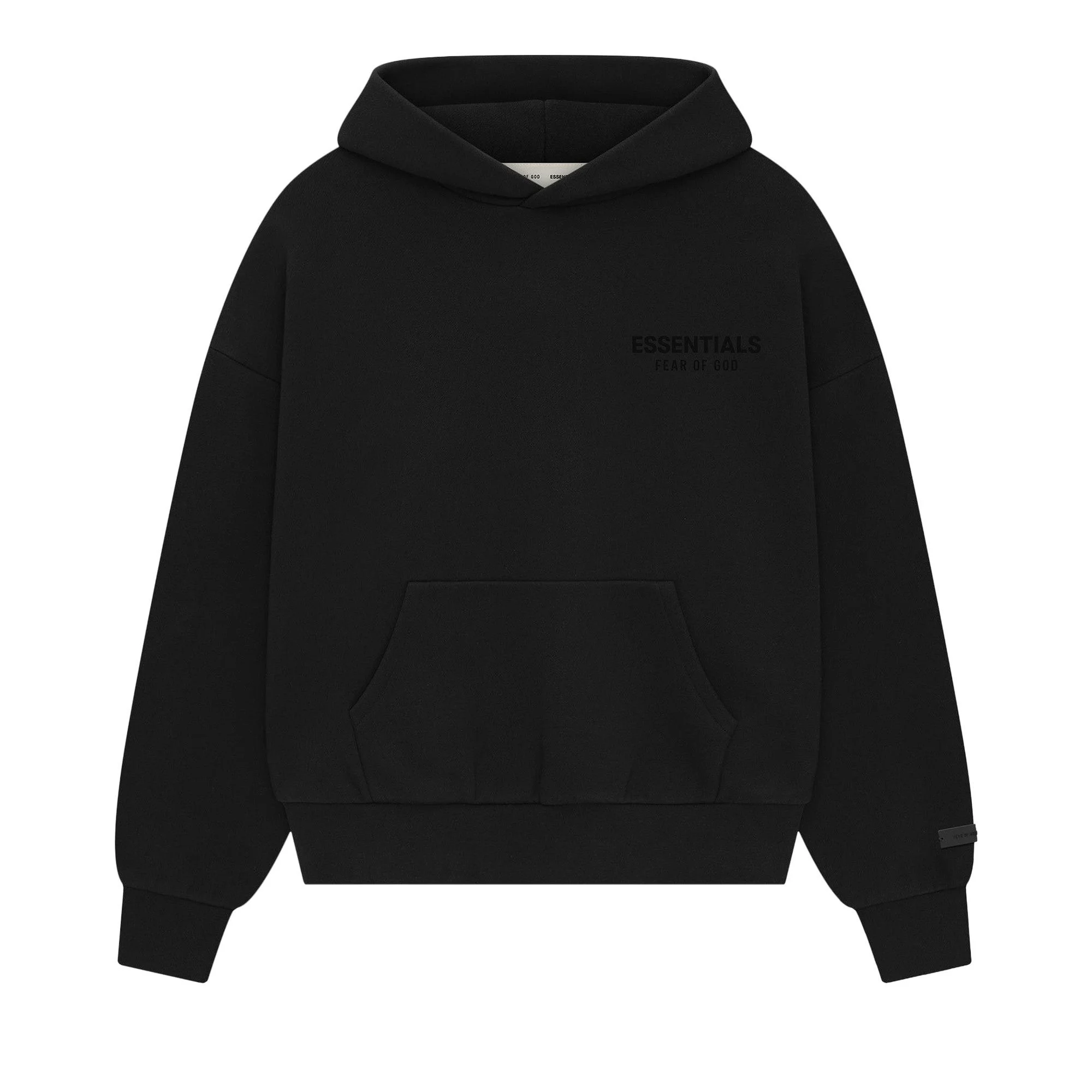 Fear of God Essentials Classic Hoodie 'Vintage Black' - 1