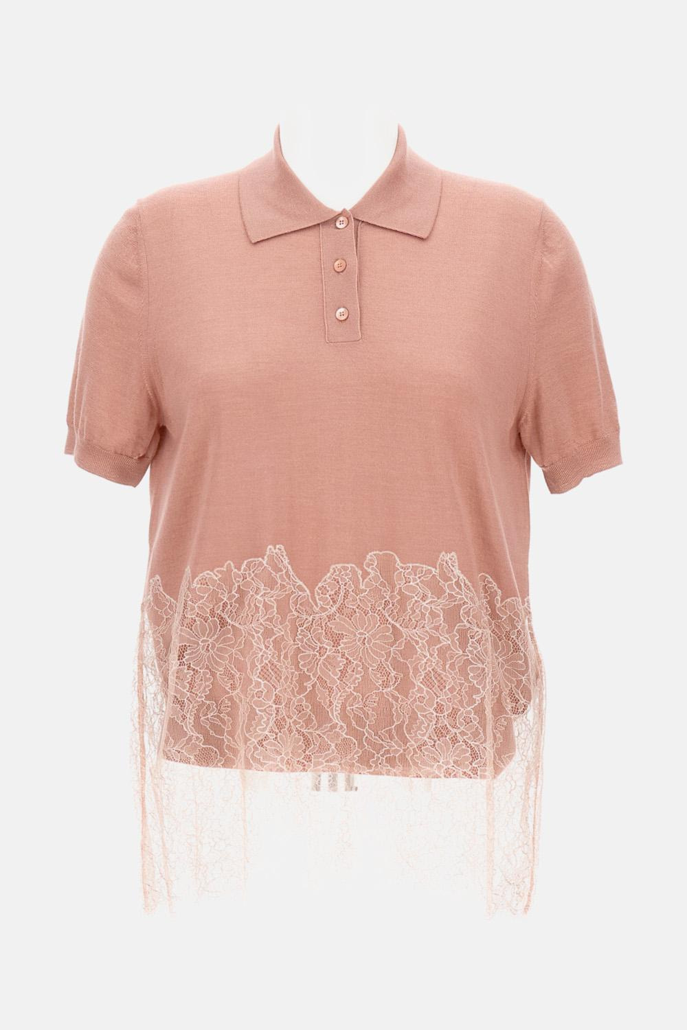 Wool polo shirt - 1