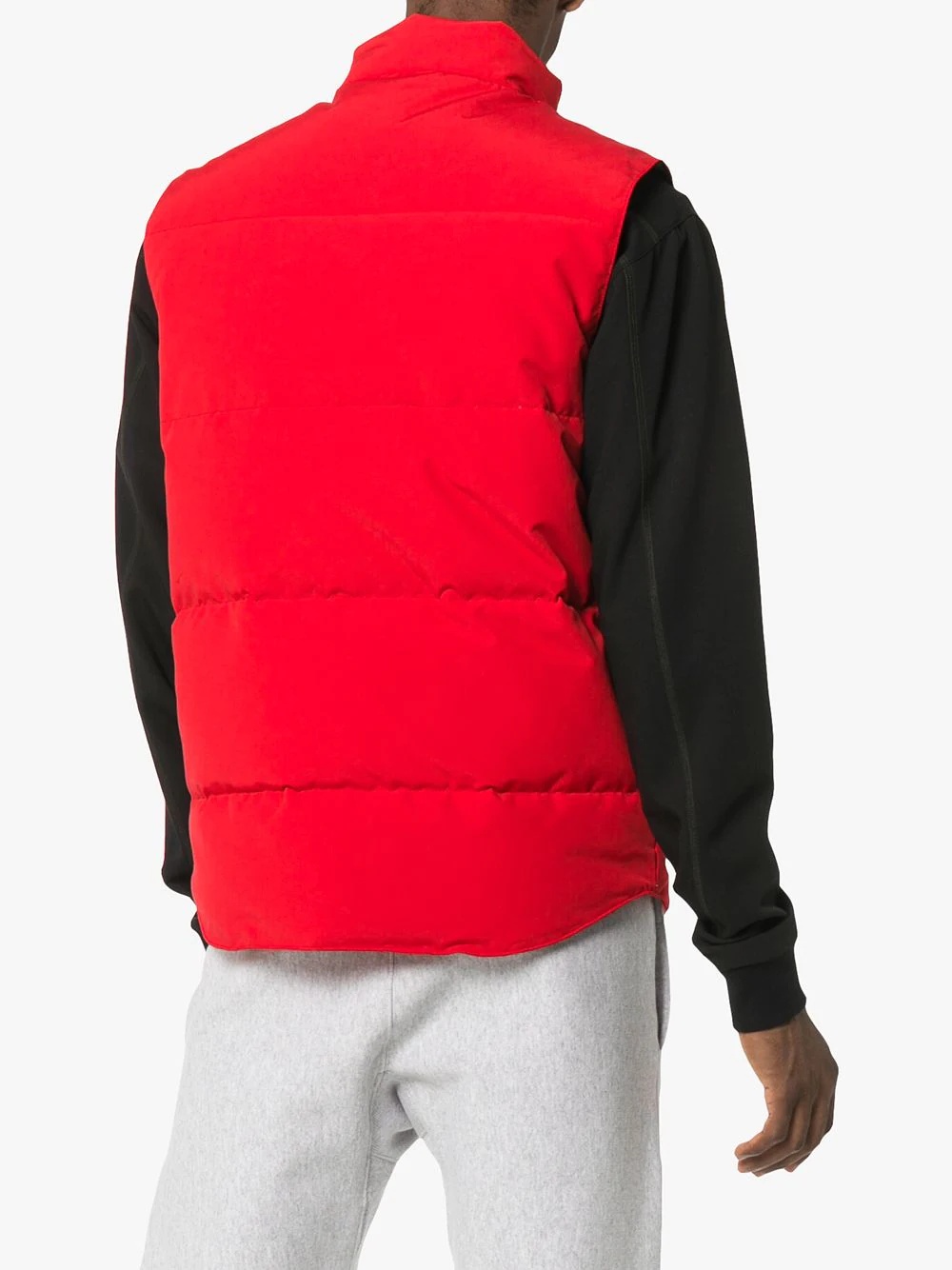 freestyle crew quilted down gilet - 4