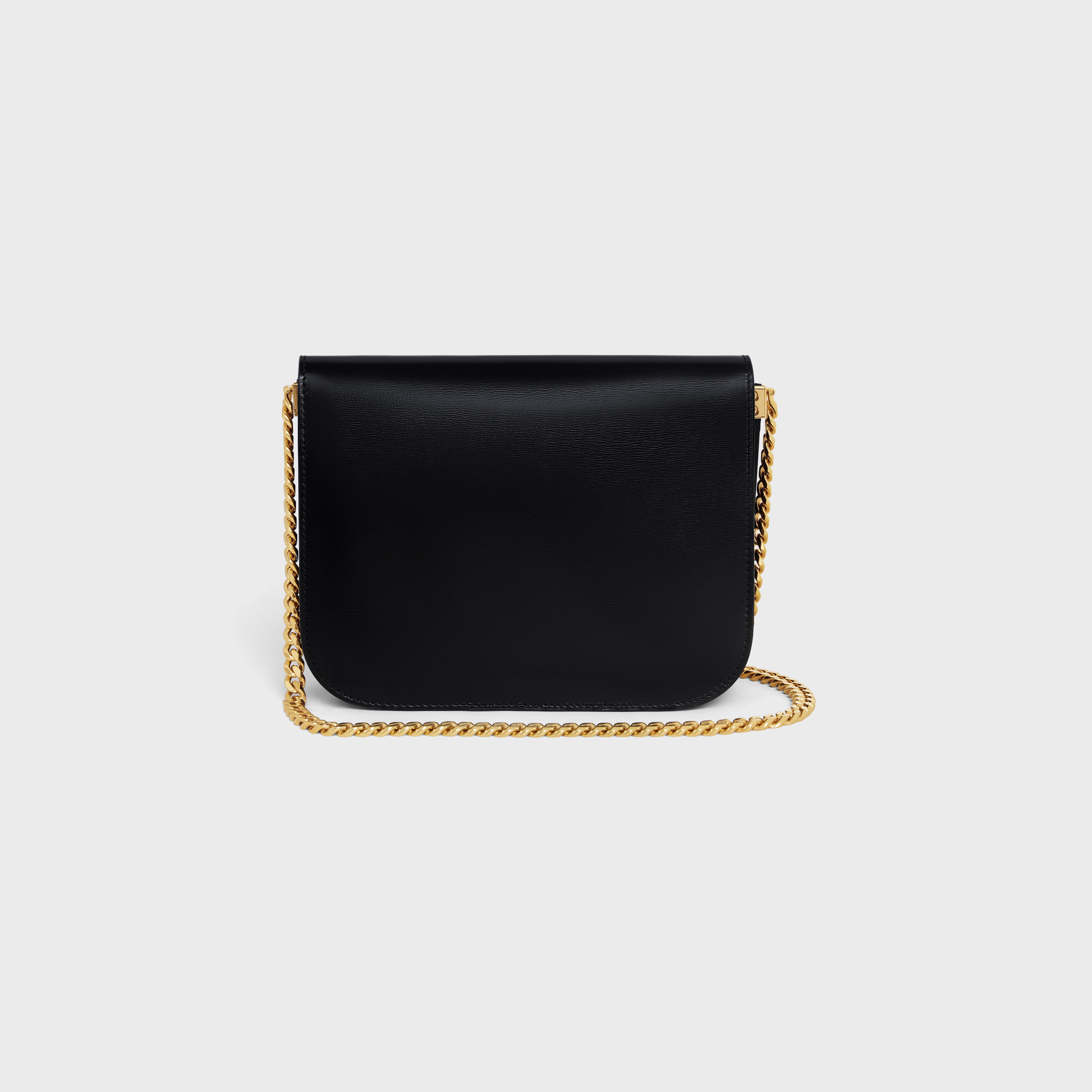 MEDIUM COLLEGE BAG in shiny calfskin - 3