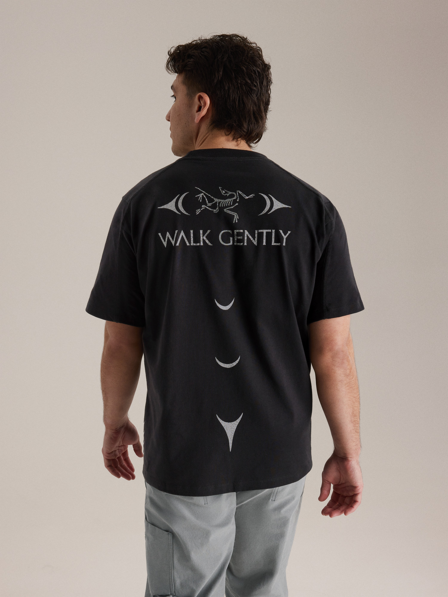 Walk Gently Cotton Salmon Skin Shirt SS - 5