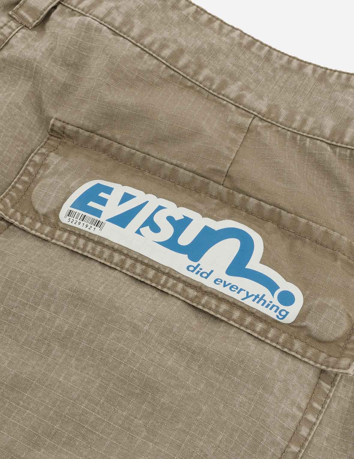 Seagull and Kamon Embroidery Straight Fit Woven Joggers - 5