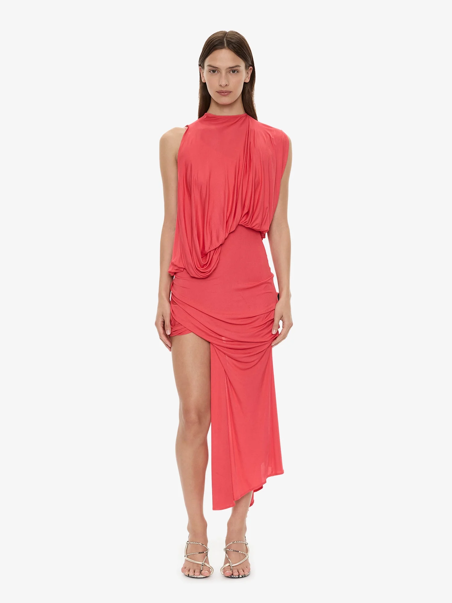 Cumulus Tucked Mini Dress - 1