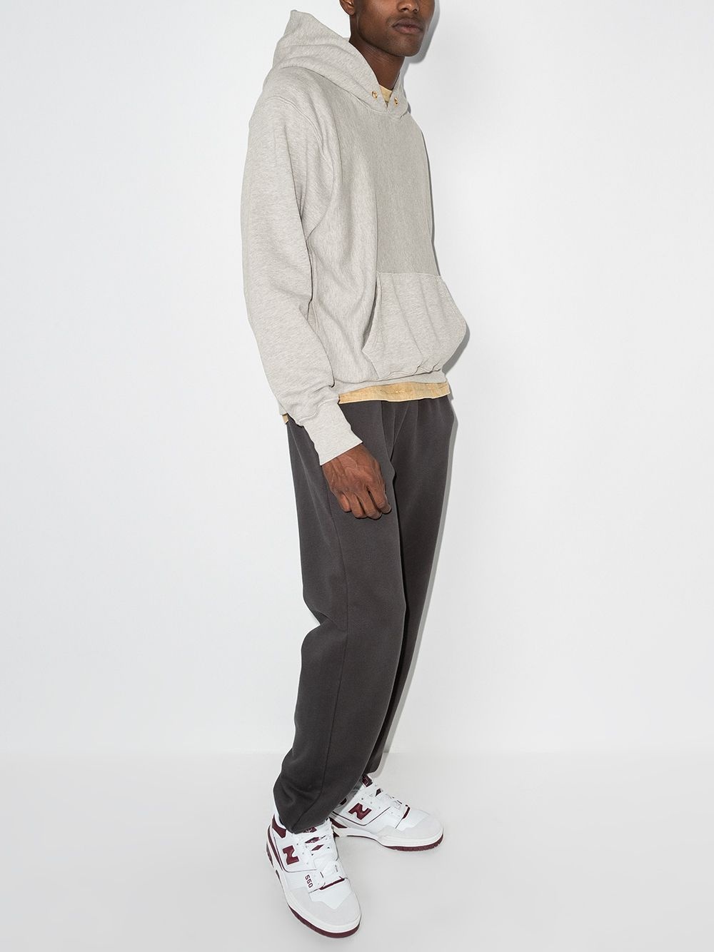 long-sleeved cotton hoodie - 5