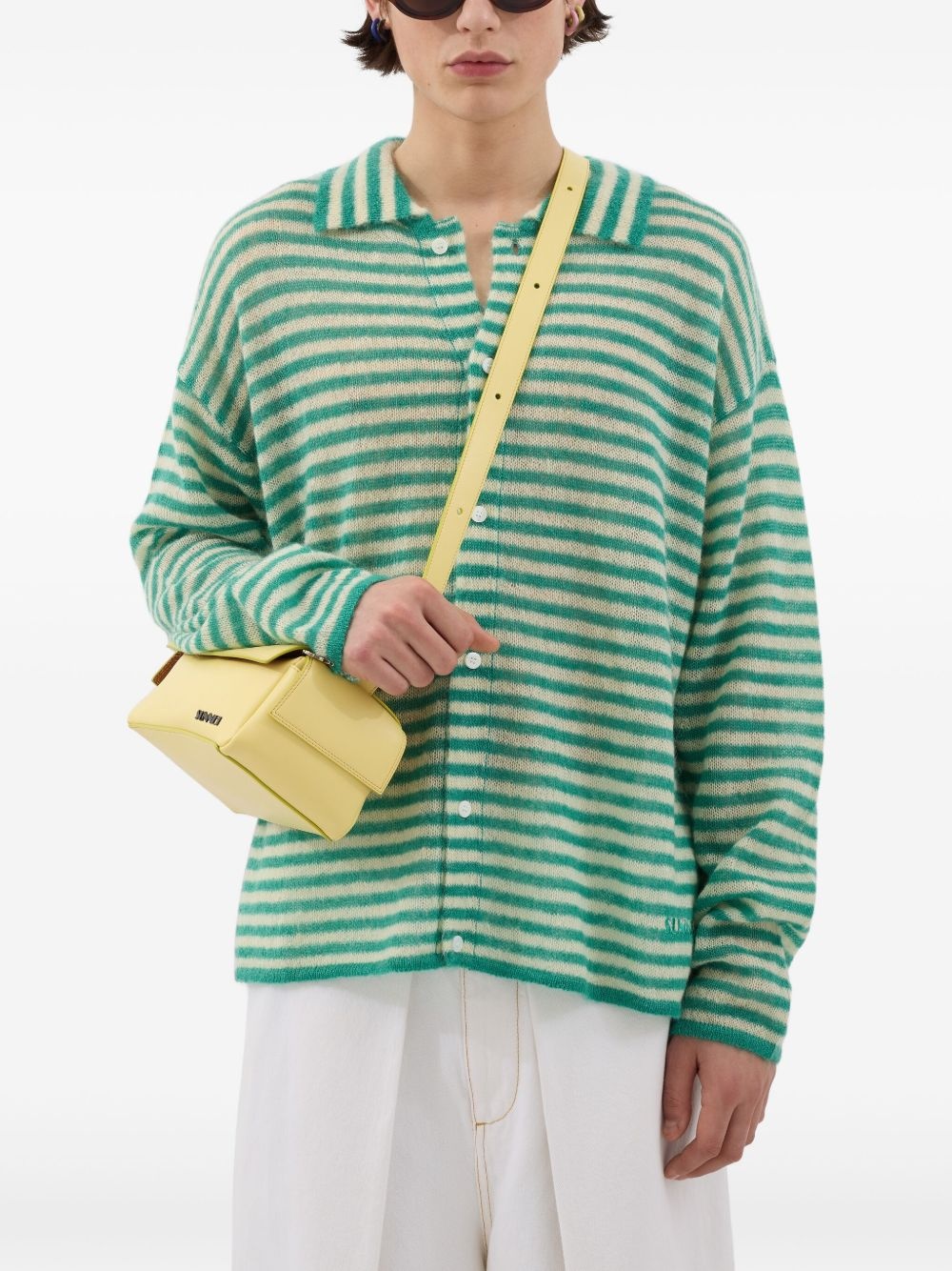 striped cardigan - 3