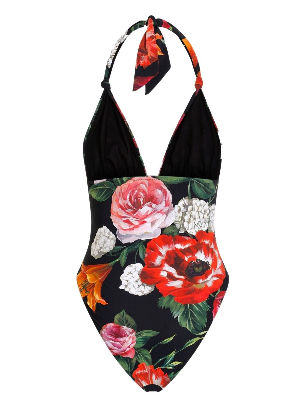 floral-print swimsuit - 3