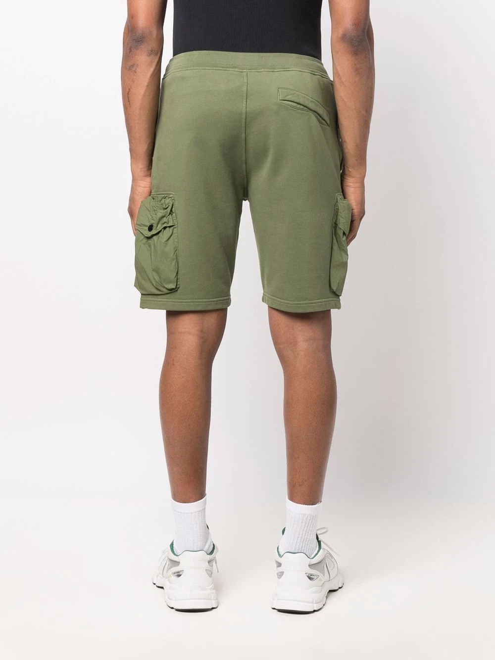 Compass-patch track shorts - 4