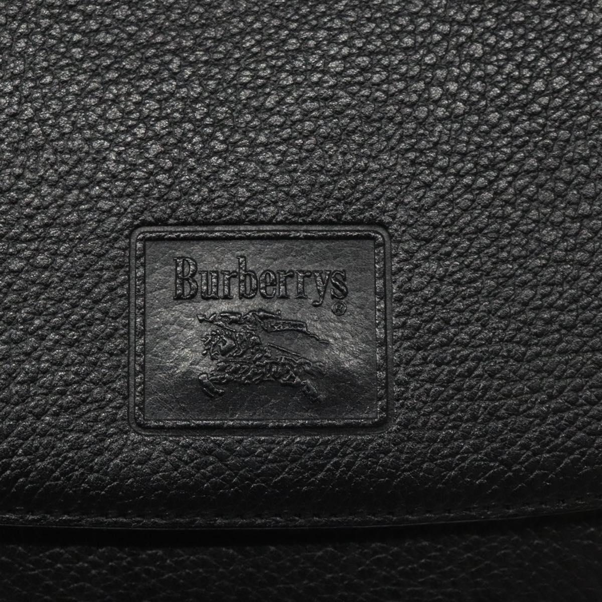 Burberry Shoulder Bag Leather Black - 14