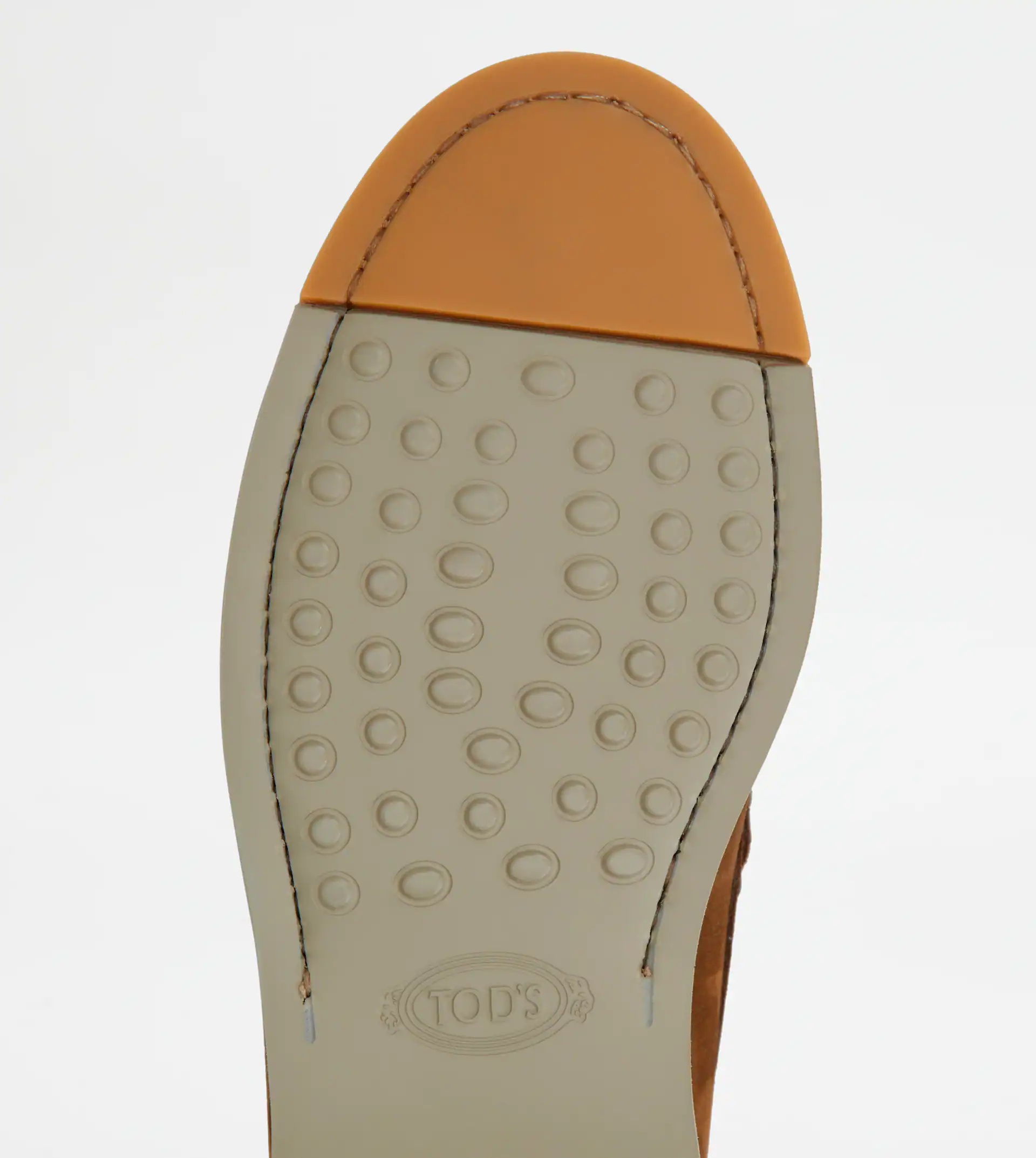 LOAFERS IN NUBUCK - BROWN - 6