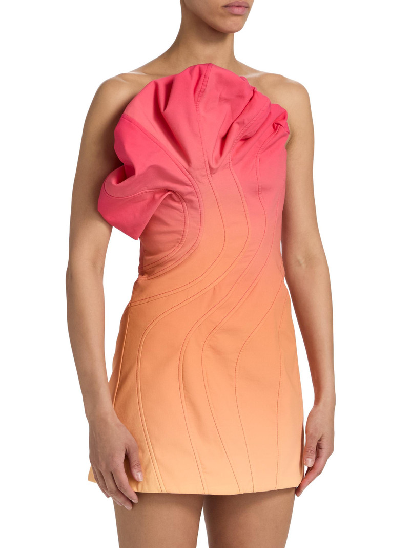 Women's Catterick Gradient Strapless Minidress - Tropical Breeze 4
