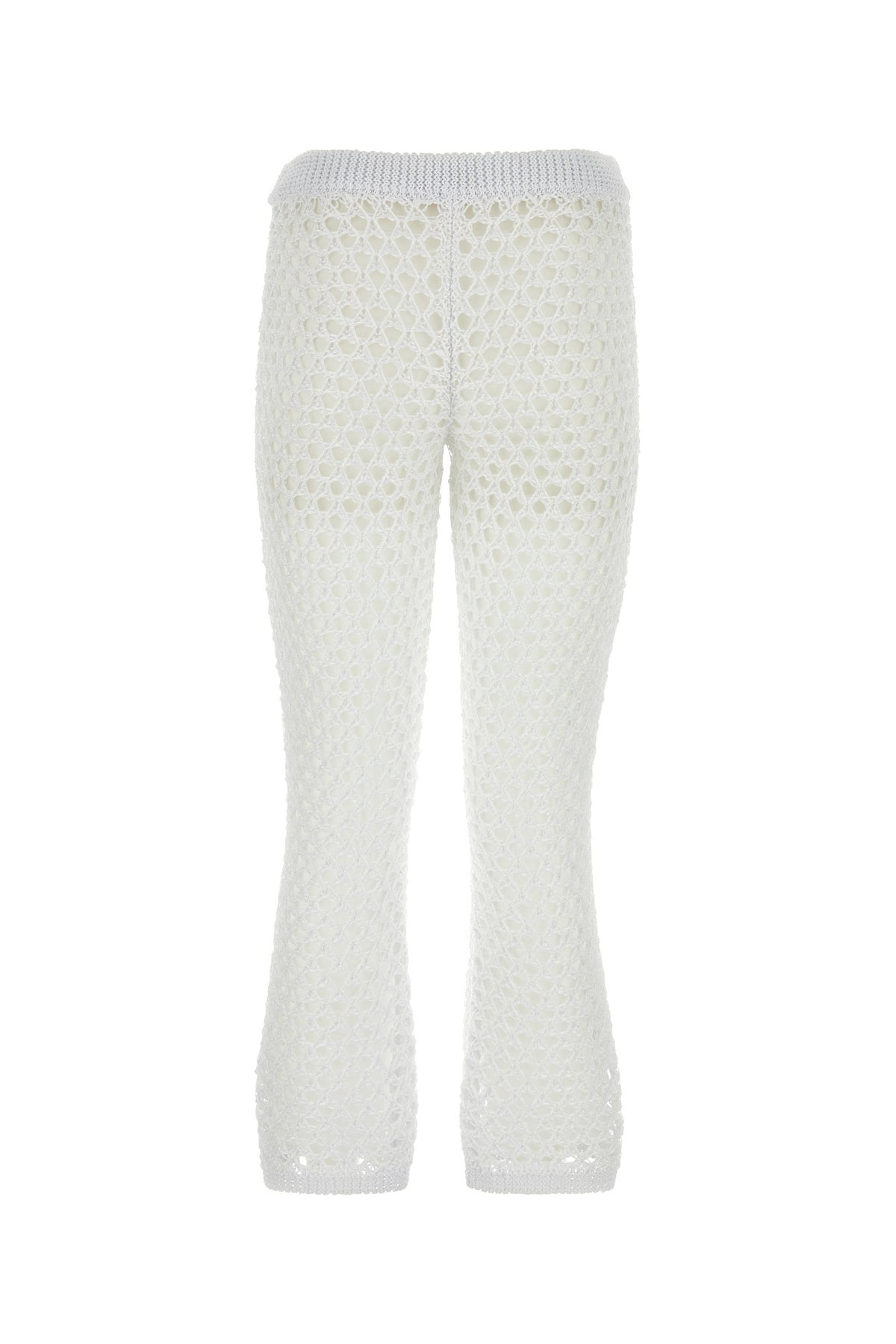 White mesh Valentino Garavani Escape pant - 2