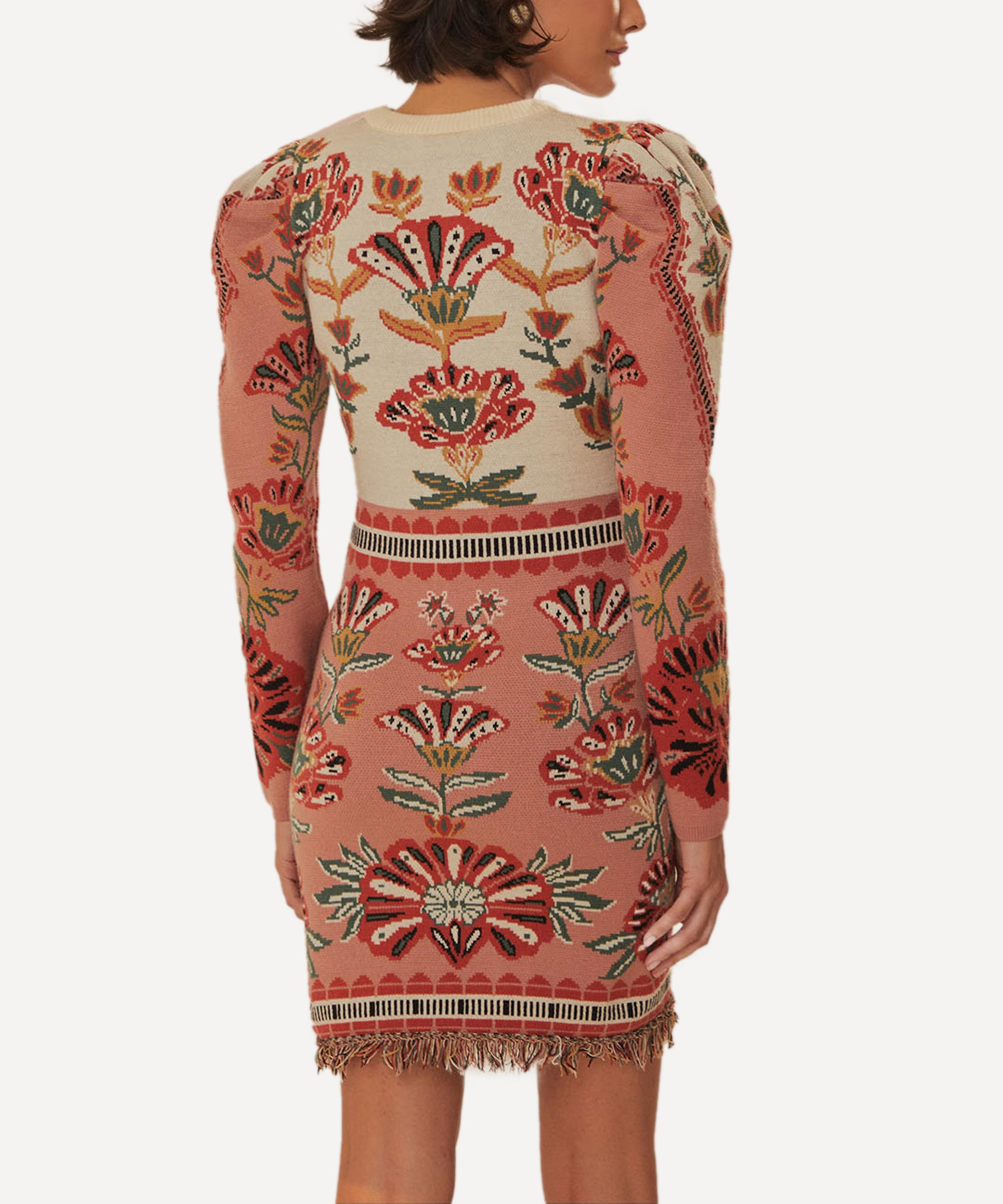 Cream Riad Knit Dress - 2