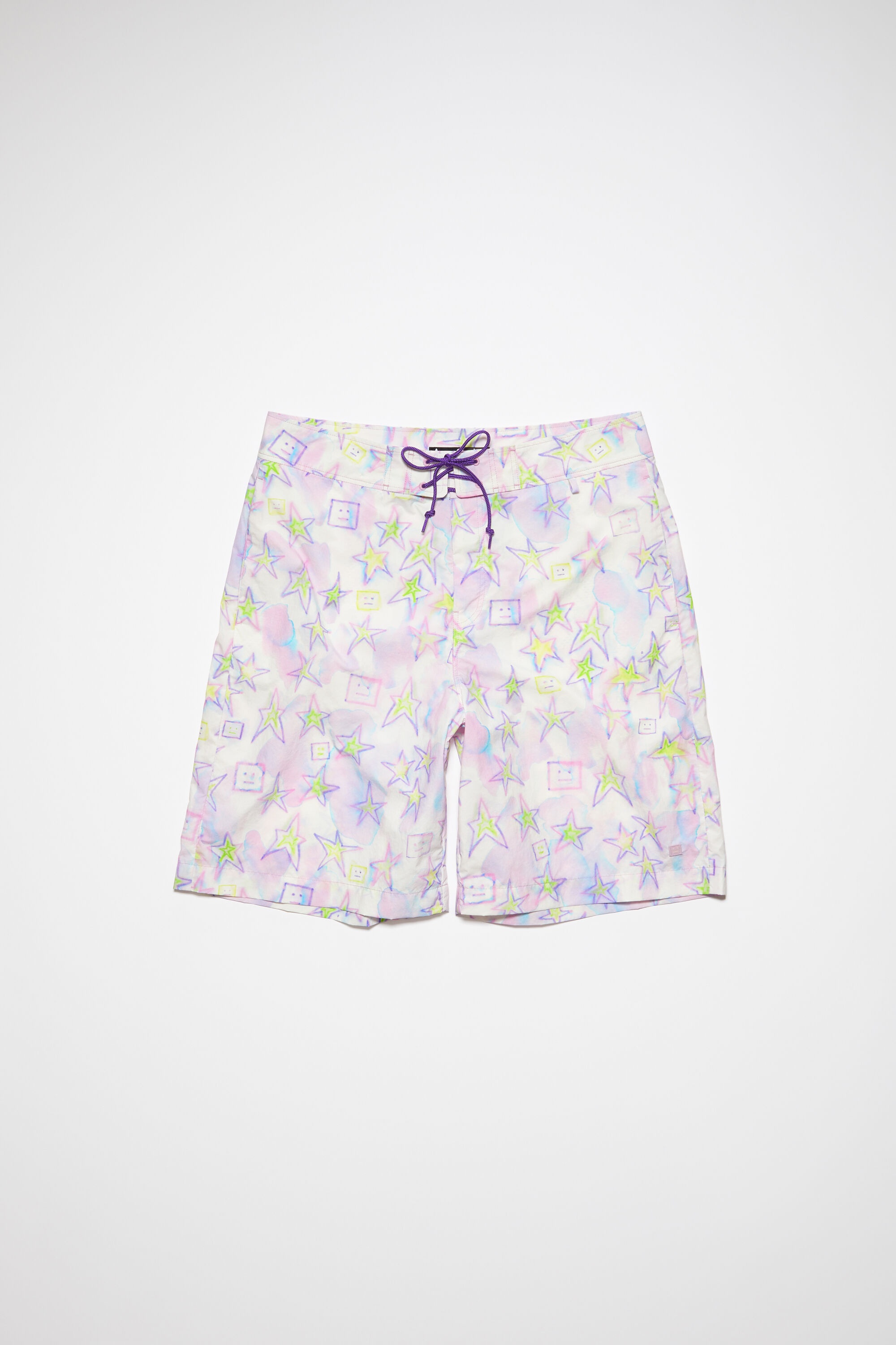 Printed swim shorts - Pale pink/multi - 6