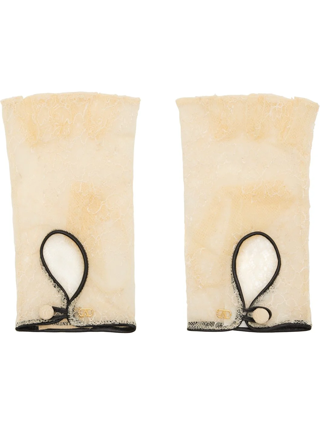 Off-White VLogo Signature Biker Gloves - 1