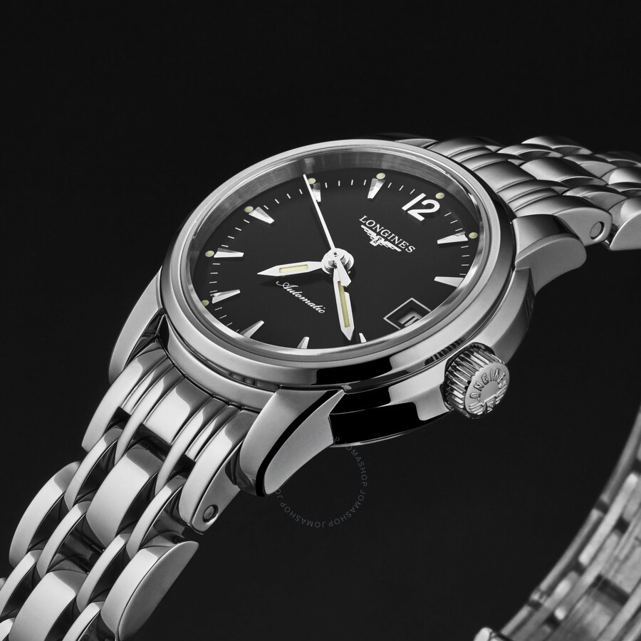 Pre-owned Longines Saint-Imier Collection Black Dial Ladies Watch L2.263.4.52.6 - 2