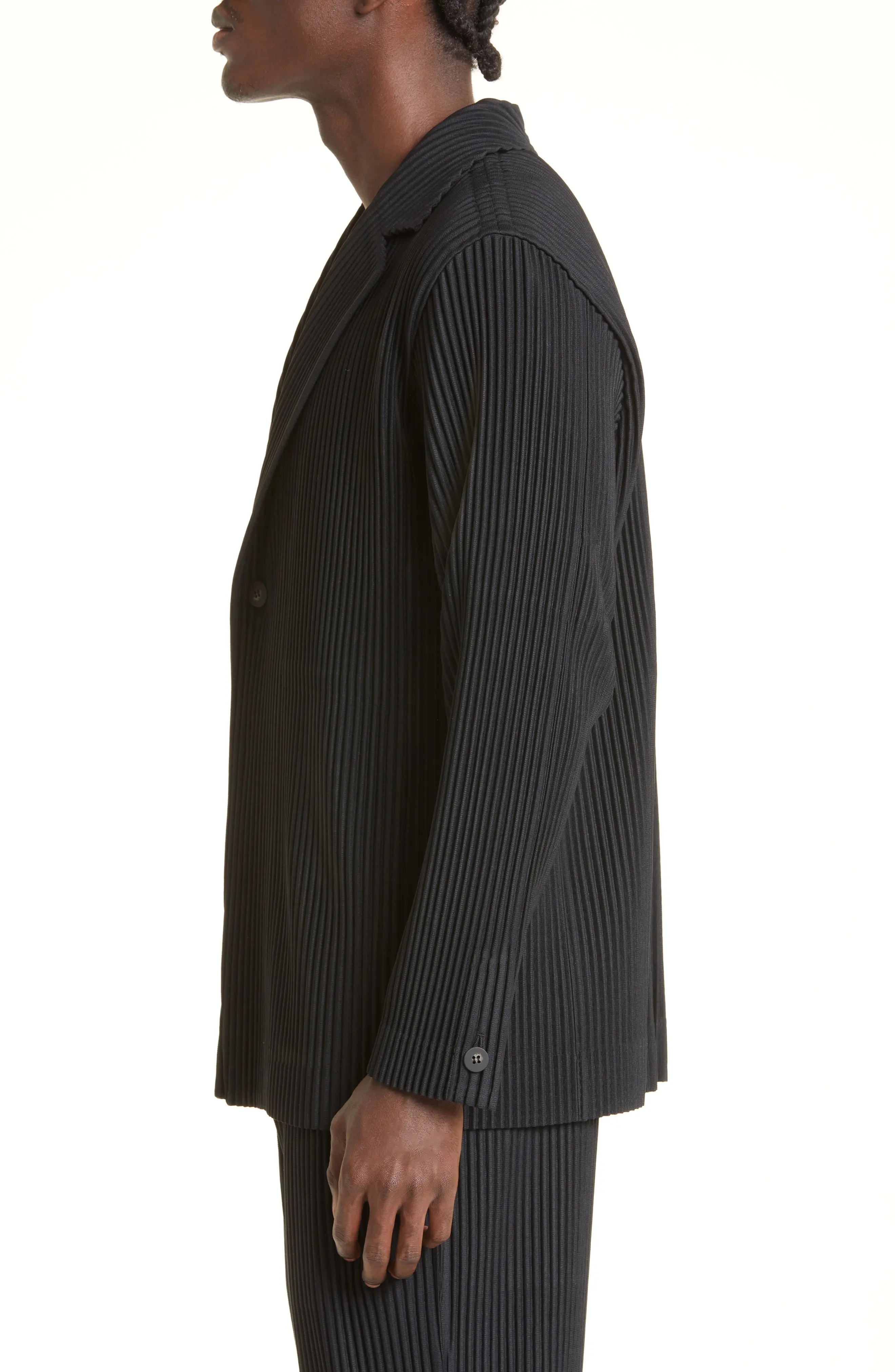 Pleated Sport Coat - 4