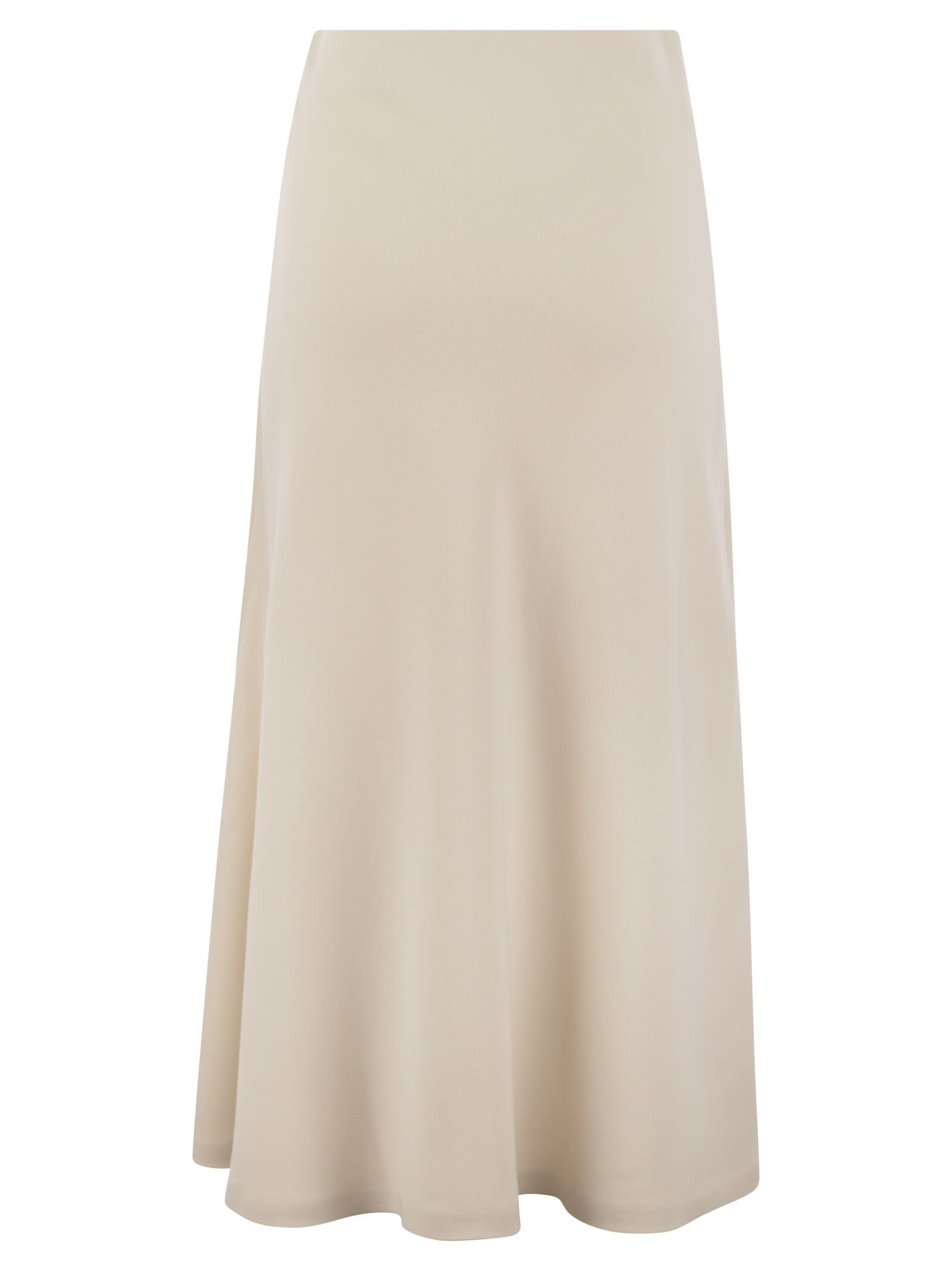Brunello Cucinelli Women Flute Skirt In Comfort Viscose Couture Twill - 2