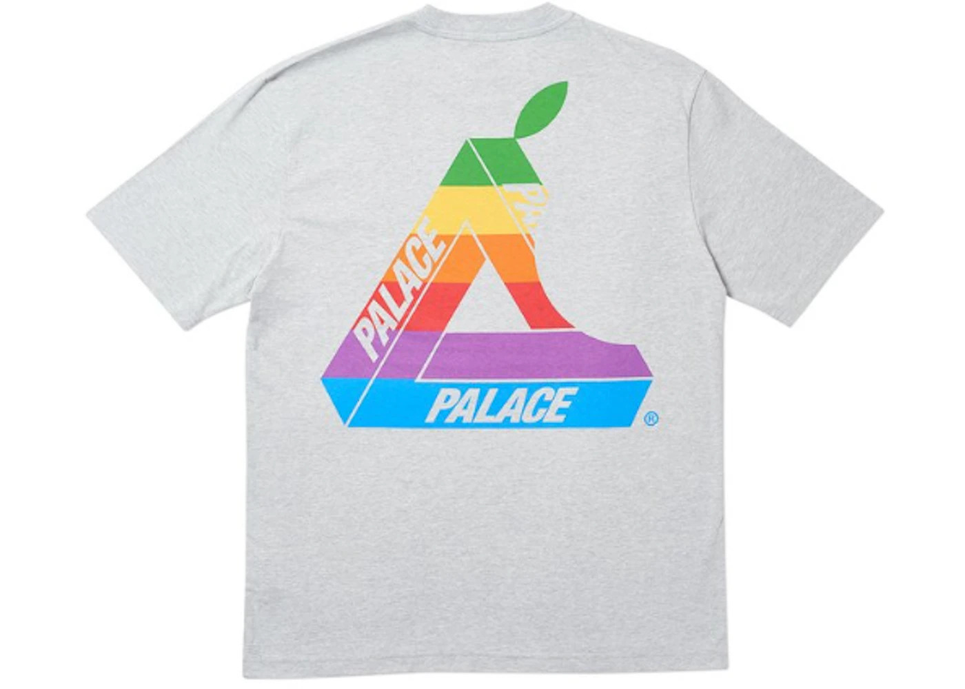 Palace Jobsworth T-Shirt Grey Marl - 2