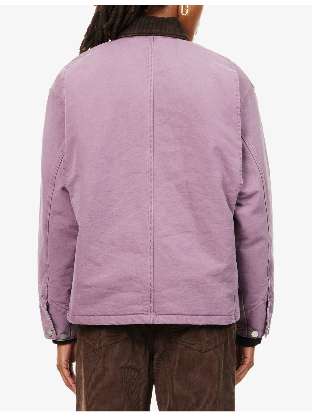 OG Michigan Corduroy-Collar Cotton Jacket - 4
