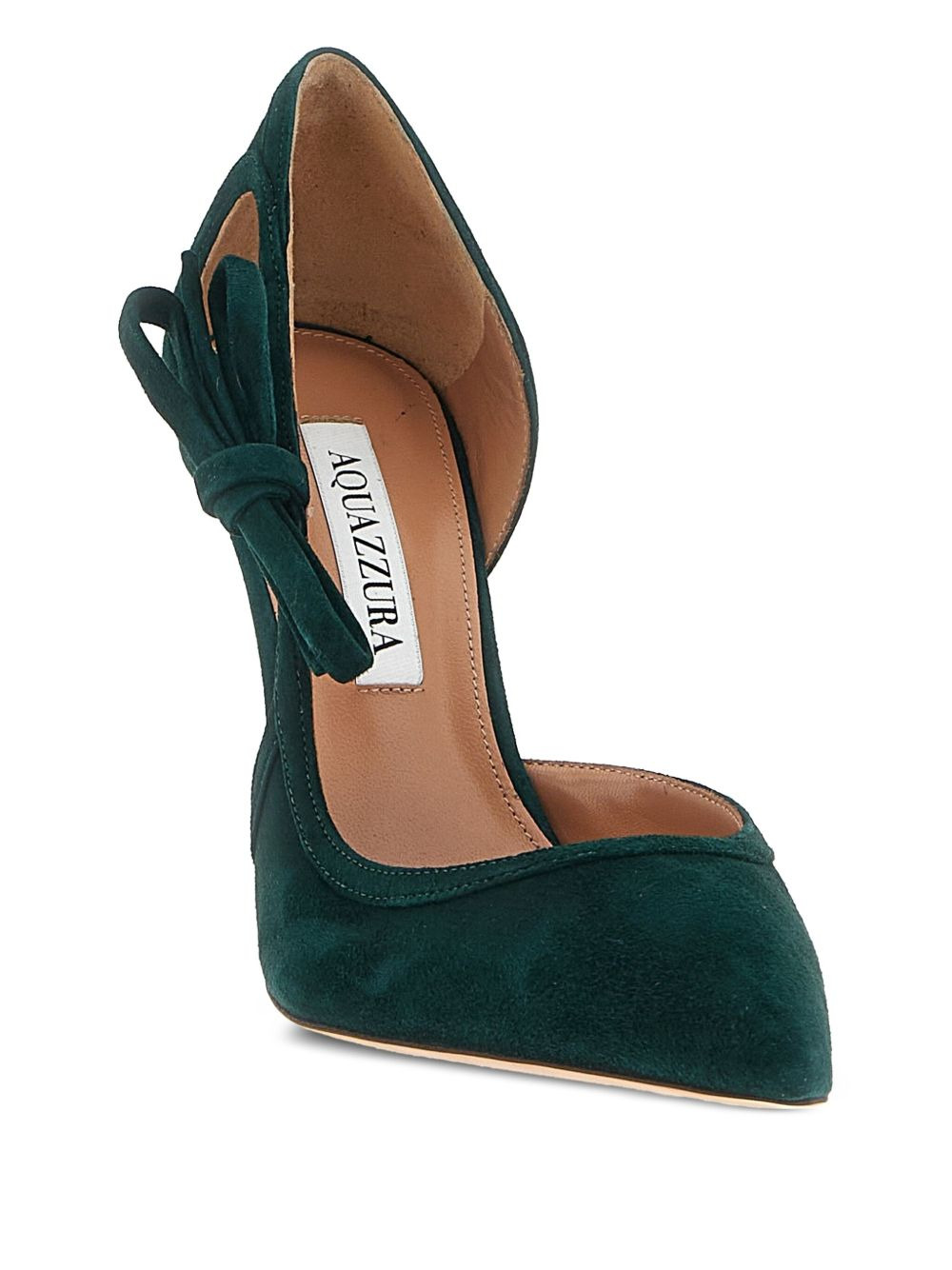 bow-detail cut-out pumps - 2
