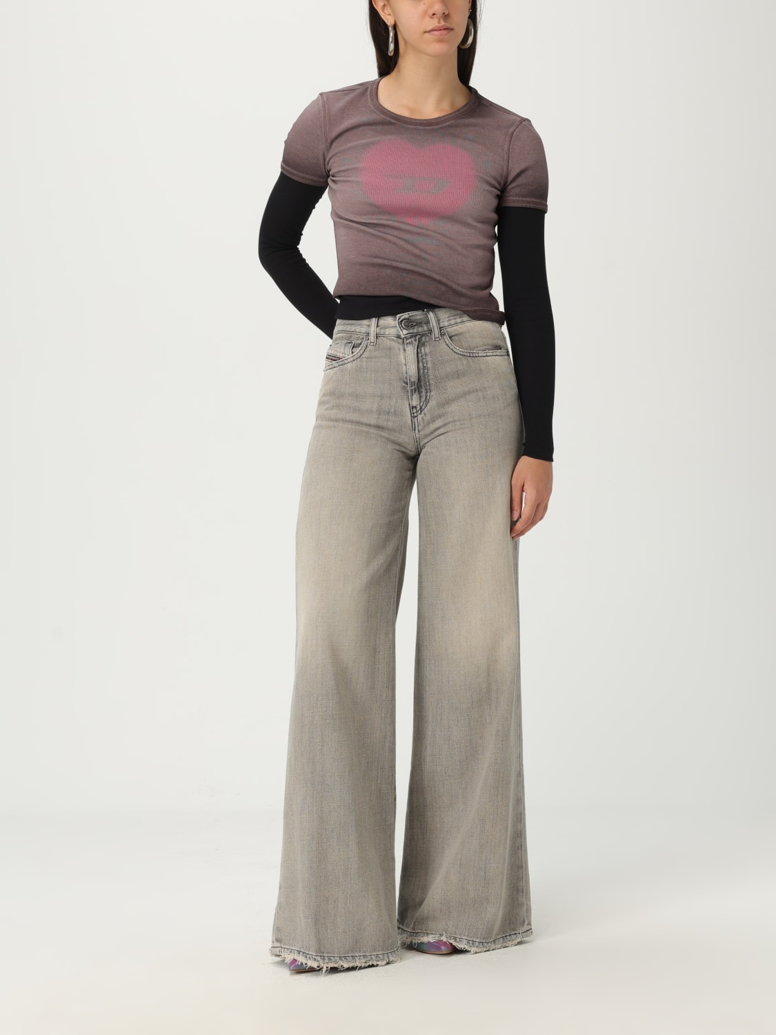 T-shirt woman Diesel - 2